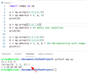 Python Numpy Where With Examples Python Guides - Best Dark Textures in Ultra HD
