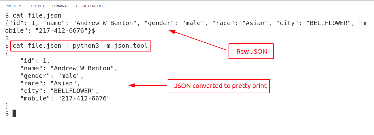 How To Pretty Print Json In Python - Best Colorful Textures in Full HD
