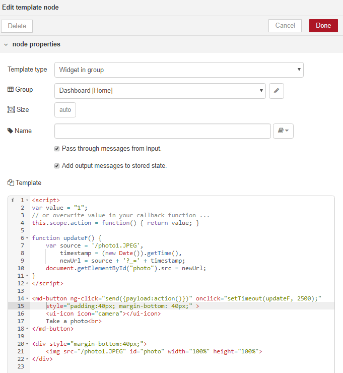 Node Red Raspberry Pi Camera Take Photos Random Nerd Tutorials - Full HD Mountain Textures for Desktop