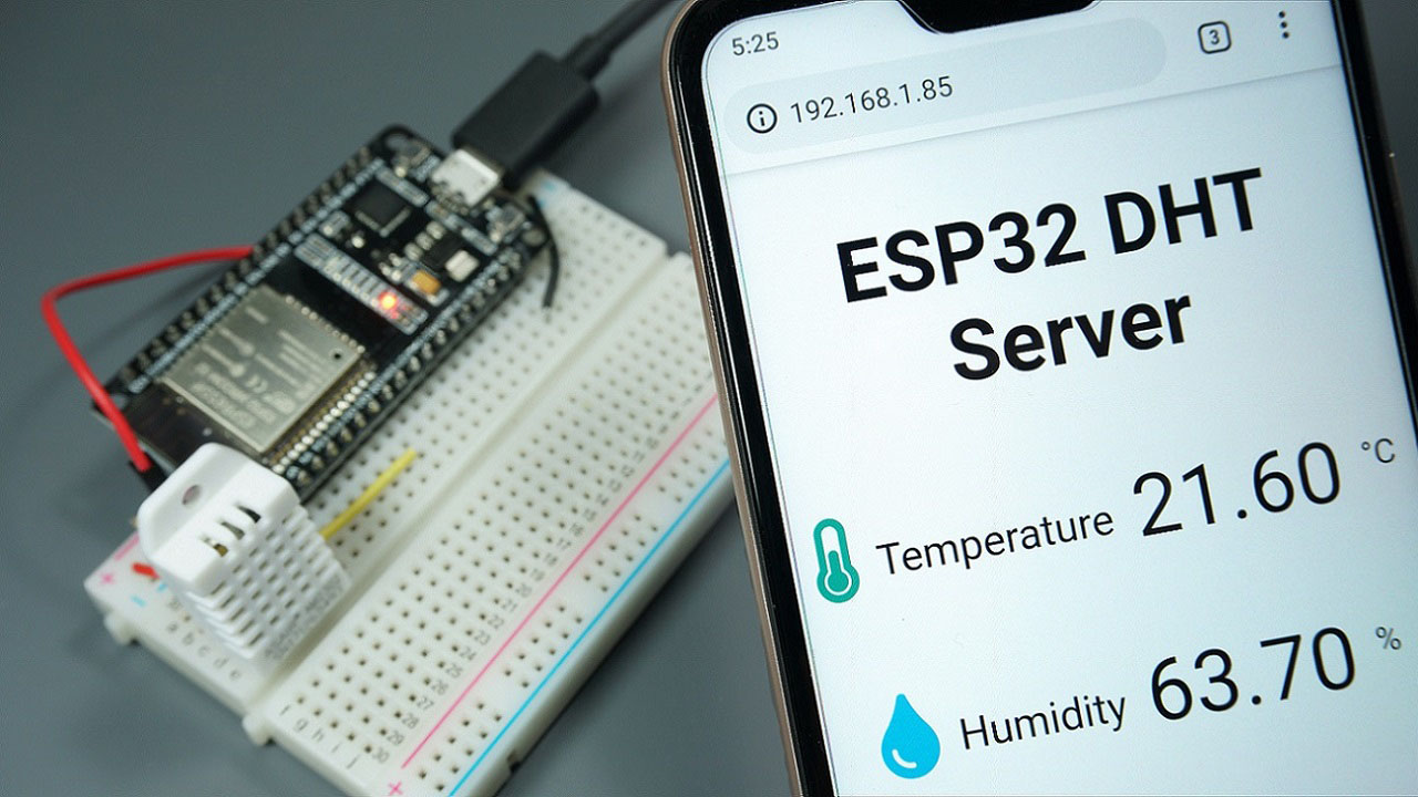 Create A Web Server W Esp32 Tutorial Hackster Io Arduino - Mountain Designs - Elegant Full HD Collection
