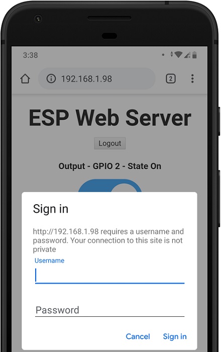 Esp32 Esp8266 Web Server Http Authentication Password Protection - High Quality Ultra HD Colorful Illustrations | Free Download