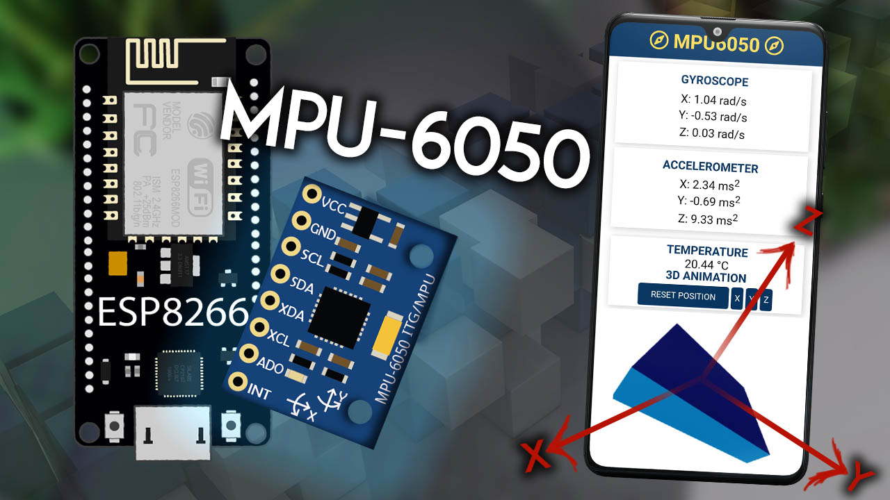 Demo Esp32 Mpu6050 Web Server Accelerometer And Gyroscope Dashboard With 3 D Animation Youtube - Gradient Photos - Perfect Mobile Collection