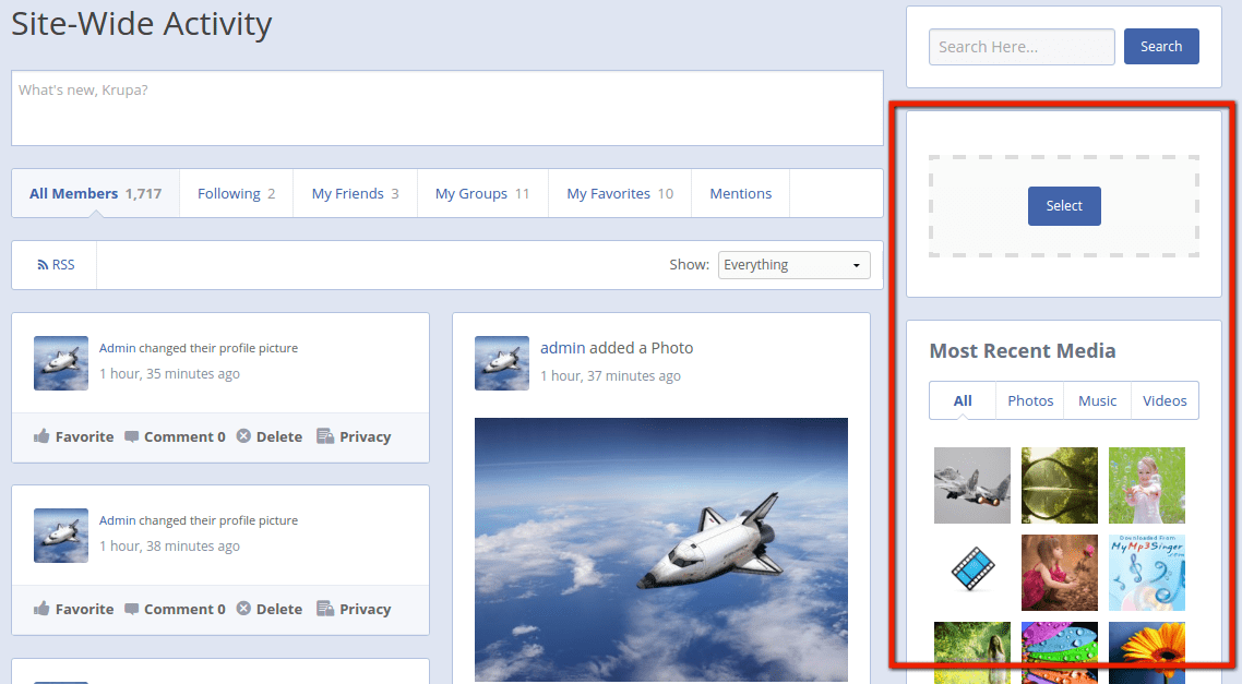 Setup Sidebar Widgets Rtmedia - Download Artistic Light Art | High Resolution