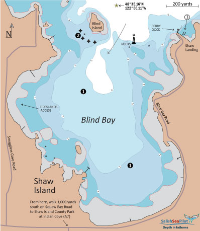 Blind Bay Comes Into View Salish Sea Pilot Blind5 