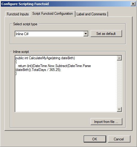 Mapping In BizTalk Server Part 4 Basic Maps Prem S Bmd Configure Scripting Functoid 