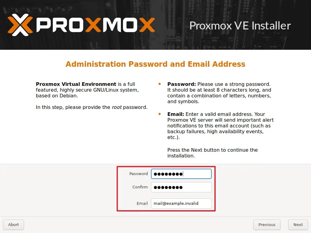 New Install Login Credentials Wrong R Proxmox - Space Image Collection - High Resolution Quality