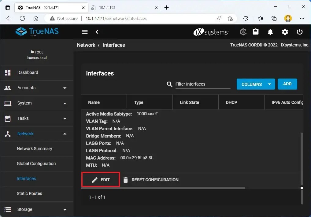 Setting A Static Ip Address For The Truenas Ui Truenas Documentation Hub - Download Amazing Minimal Picture | 8K