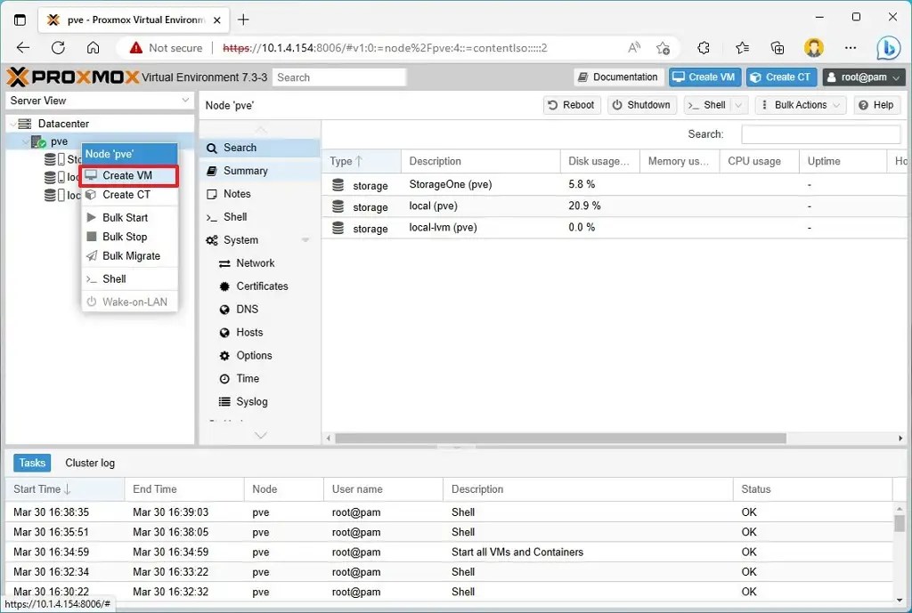 How To Create Virtual Machine On Proxmox Server Decode - Best Sunset Patterns in Ultra HD