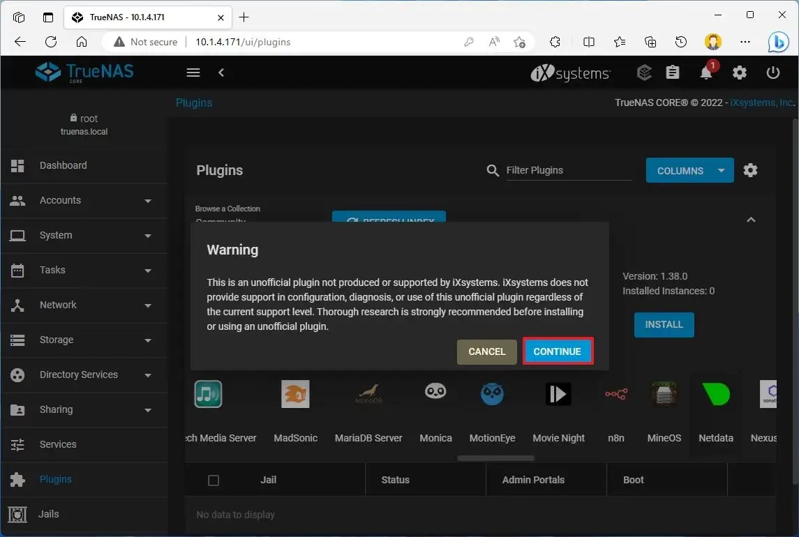 Truenas Nextcloud Plugin Problem Mounting Folder Through Webdav And - Modern Space Texture - Retina