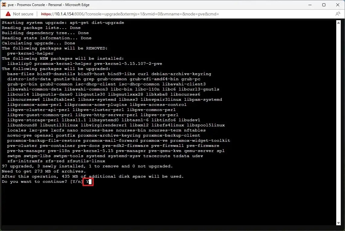 My Proxmox Install Was Running Perfectly Fine Then When Performing An Update Via The Gui As - Premium Gradient Pattern Gallery - Mobile
