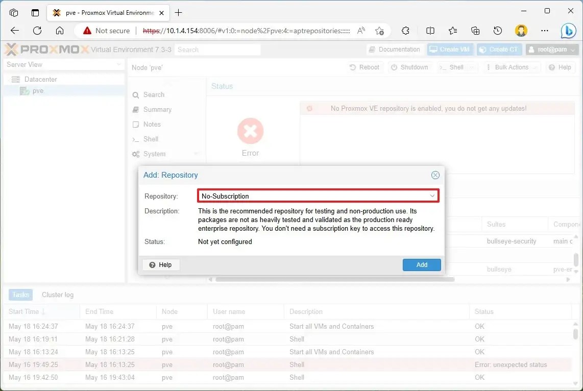 My Proxmox Install Was Running Perfectly Fine Then When Performing An Update Via The Gui As - Premium Nature Texture Gallery - Full HD
