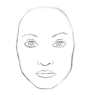 wallpapers Draw A Face Shape sharenoesis