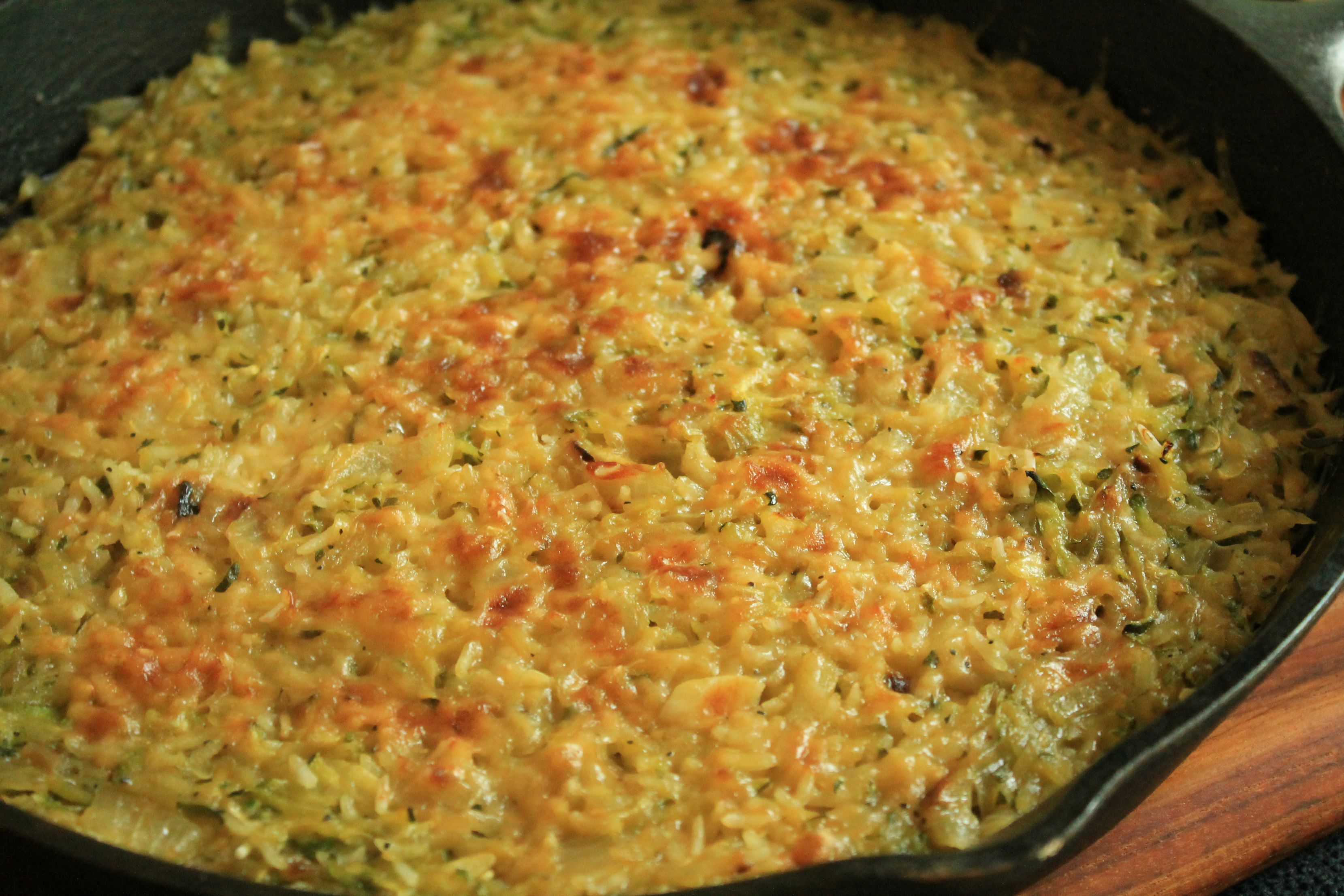 pics Zucchini Rice And Cheese Gratin zucchini rice and cheese gratin shredded sprout