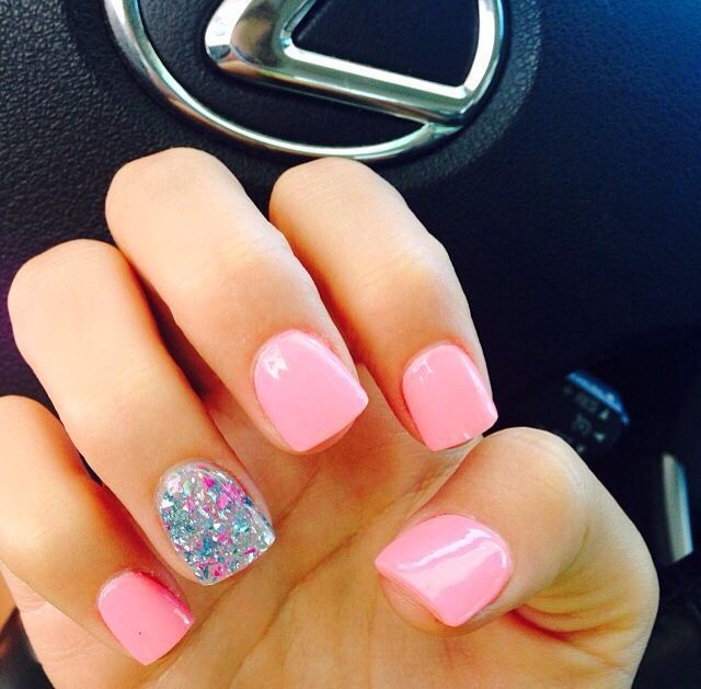 pics Uñas Acrilicas De Colores Neon Cortas solo tendencias