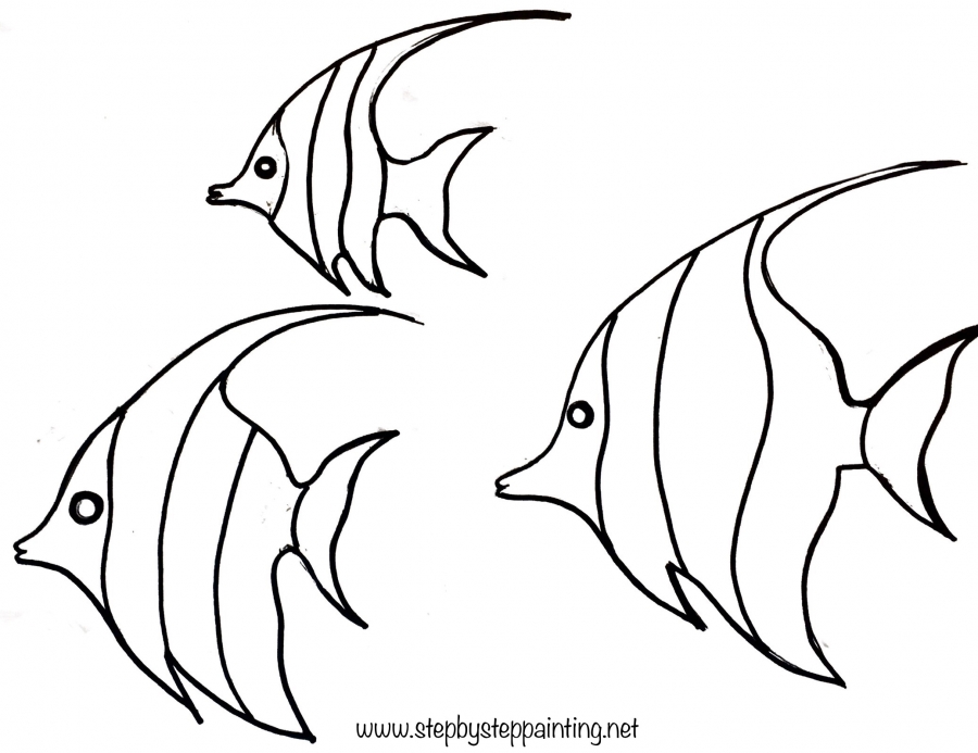 pic Simple Ocean Life Drawings underwater painting step by step