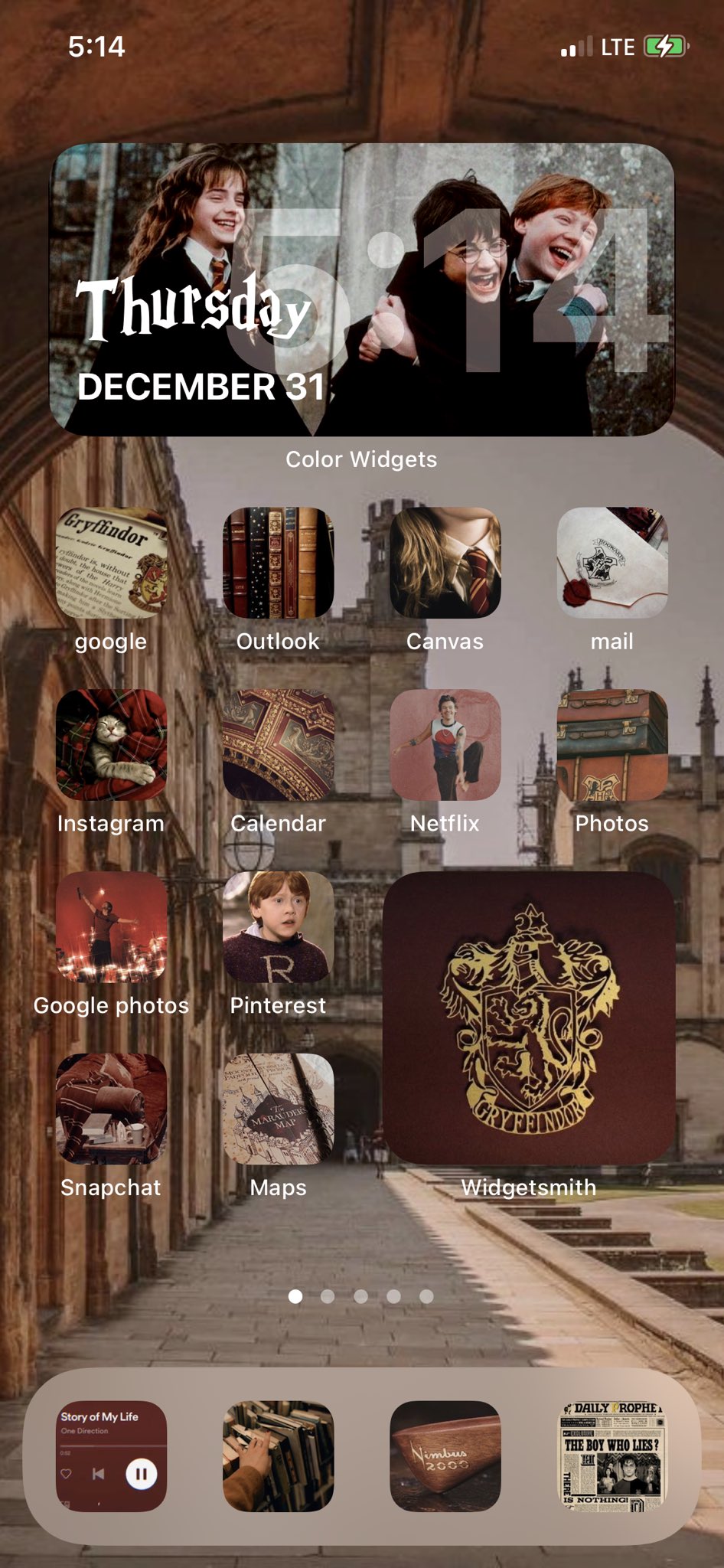 photo Harry Potter Widgets 23 harry potter themed ios 14 home