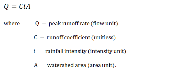 Rational Method In Infosewer And H2omap Sewer Pro Blogs