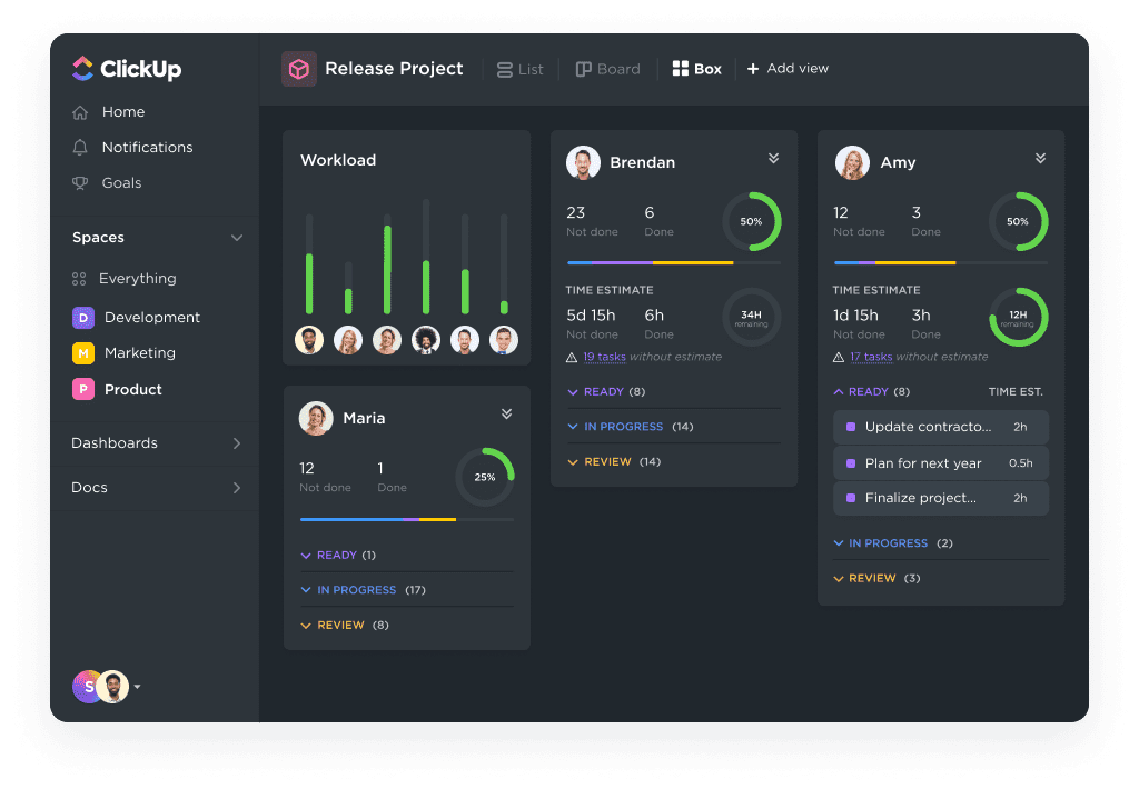 Clickup: manage your project with just one app
