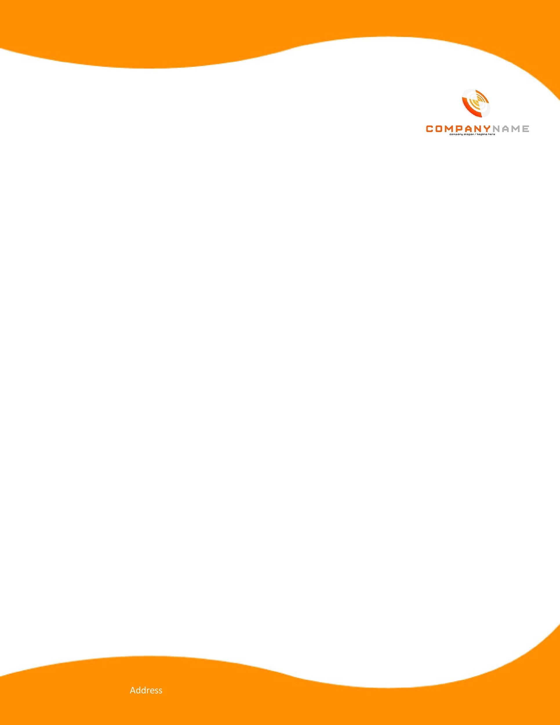 Letterhead Template Design Free Download Vector Psd And Stock Image