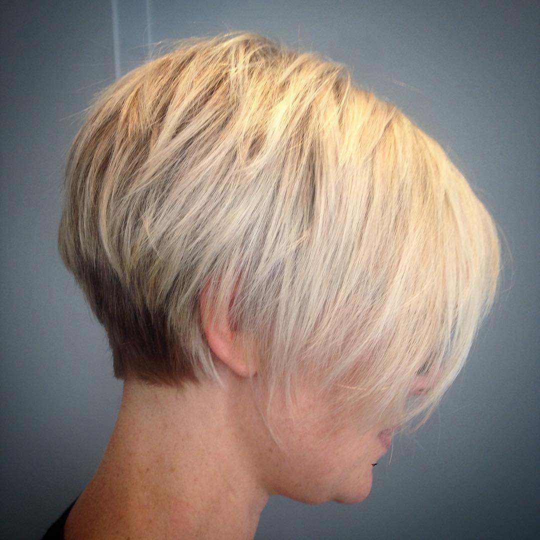 pix Stacked Haircuts For Thin Hair short hairstyles for fine hair