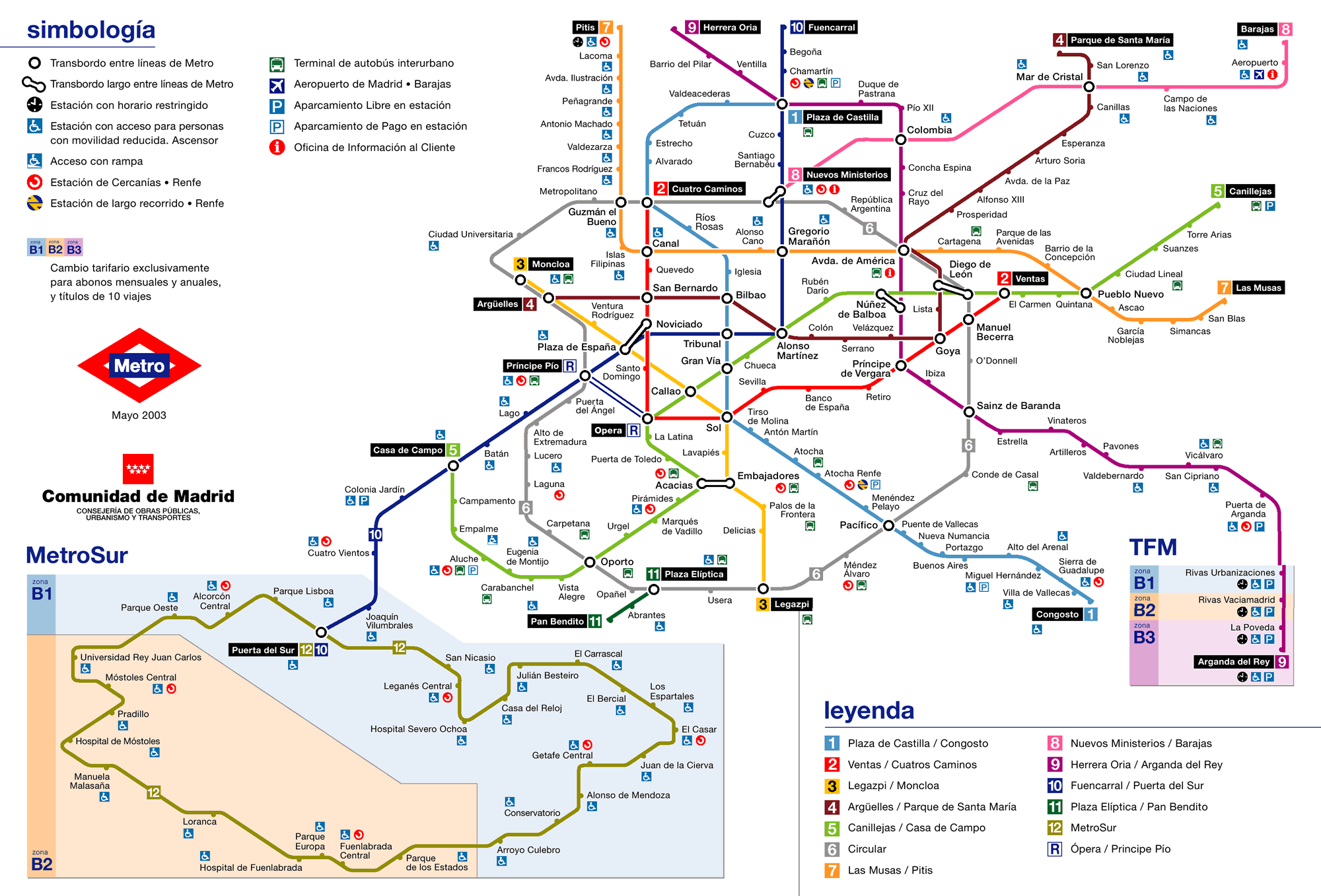 Plano del metro de madrid #infografia #infographic #maps