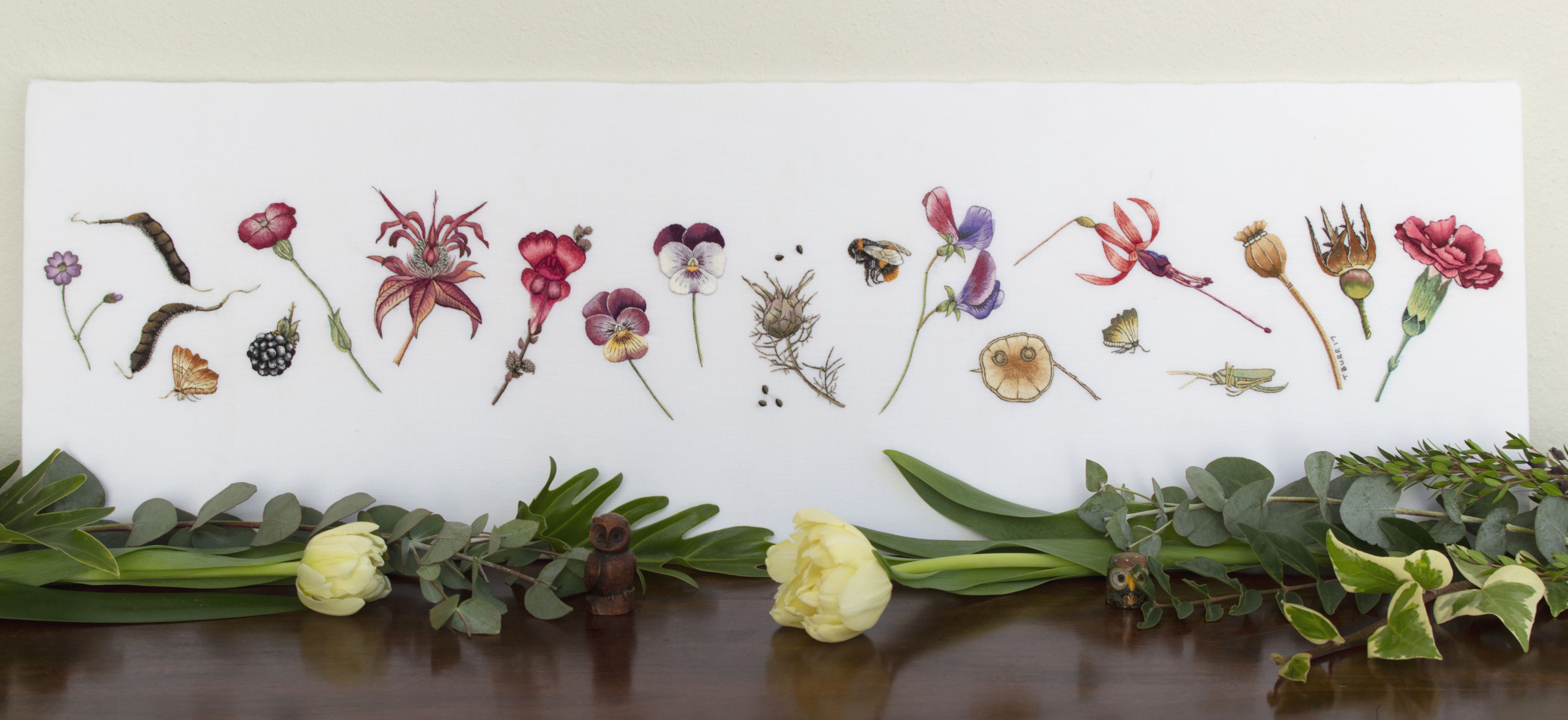 Flower Sampler Debby S Touch - Ultra HD Dark Backgrounds for Desktop