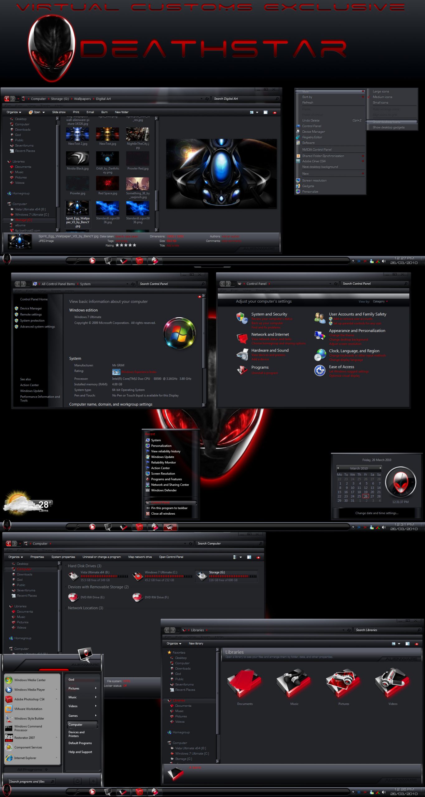 Install Windows 10 Step By Step Tutorial Ultimate Alienware Windows 10 Theme - Download Artistic Space Image | Mobile
