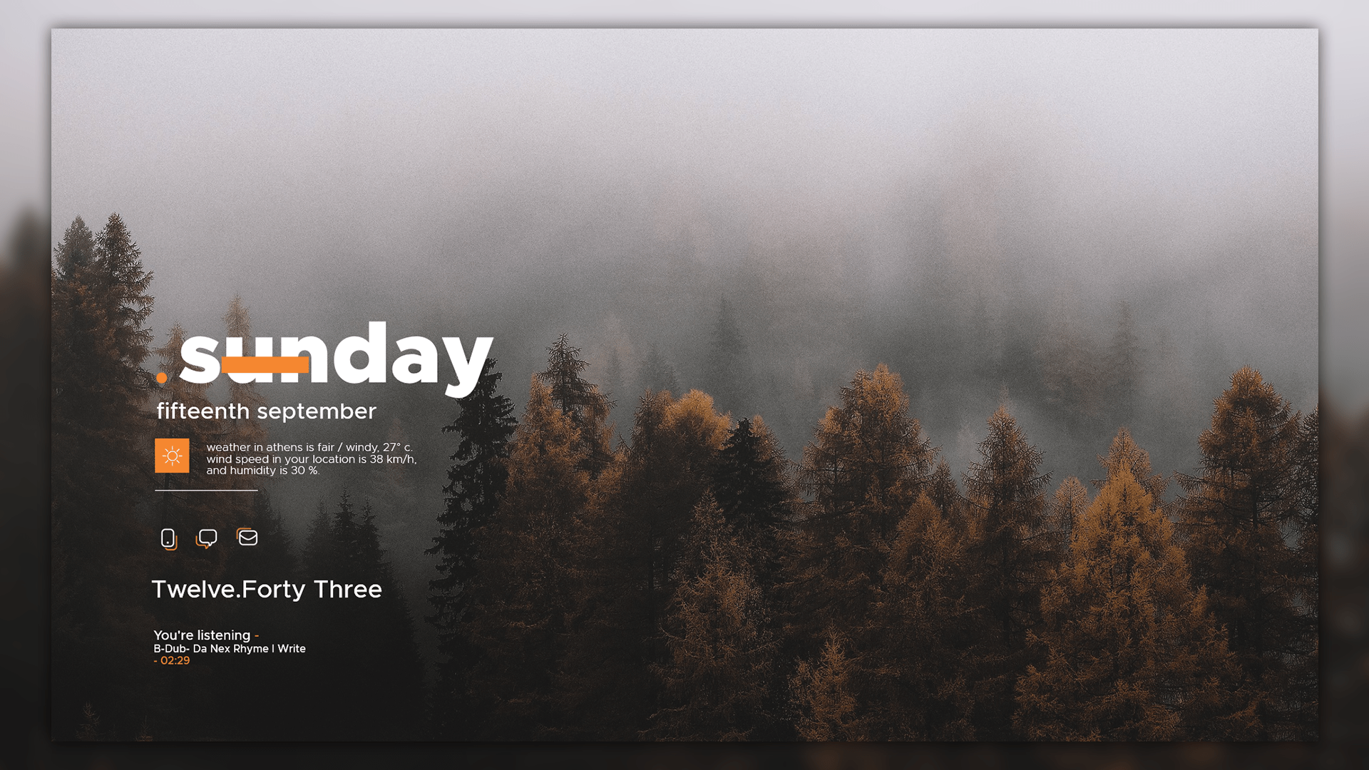 Robik For Rainmeter Enable Windows Theme Customization - Ultra HD Full HD Gradient Patterns | Free Download