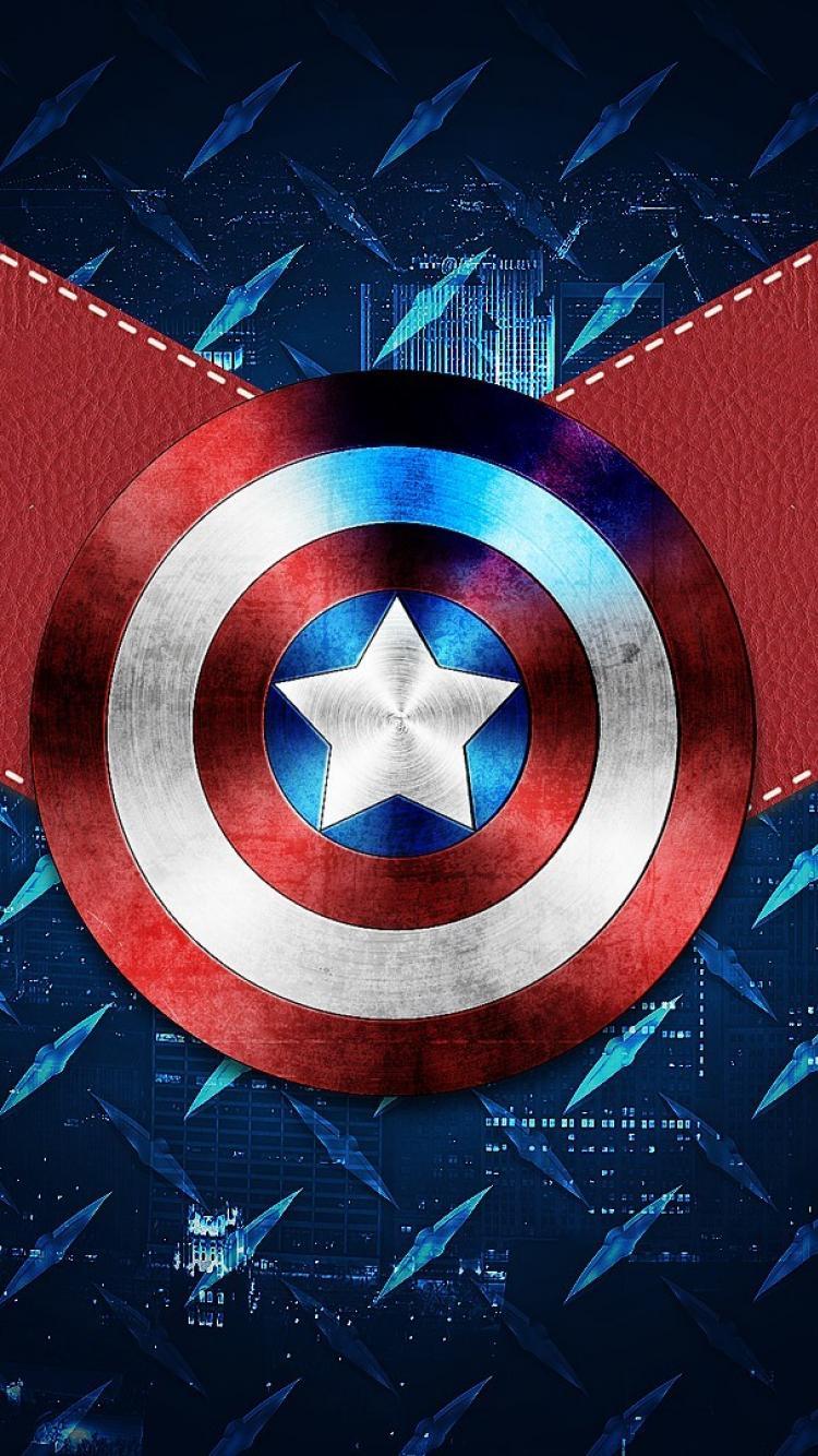 Zendha Captain America Shield Wallpaper Hd