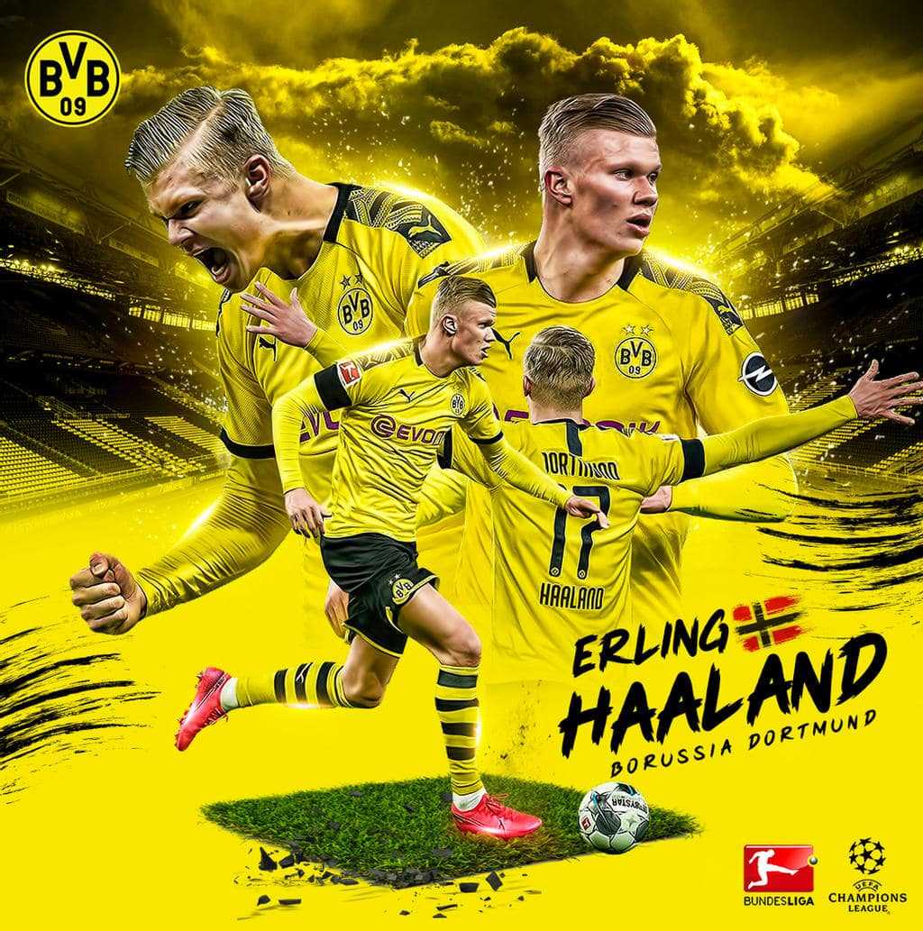 haaland wallpaper 4k 2021 erling haaland 4k ultra hd on erling haaland 2021 wallpapers