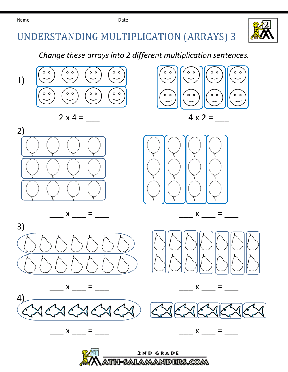 2nd grade math multiplication worksheets pdf kidsworksheetfun