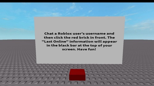 How To Tell When Someone Was Last Online In Roblox Game 