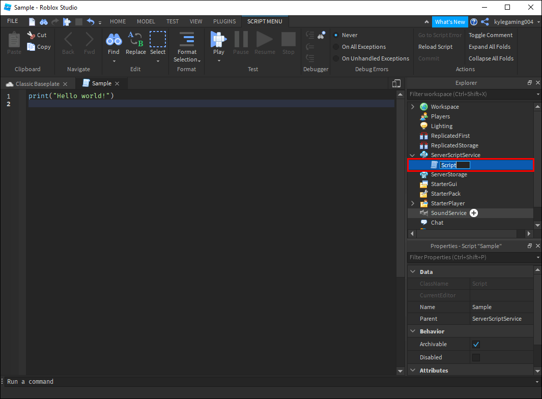 How To Use Scripts In Roblox 4 Copy 2 