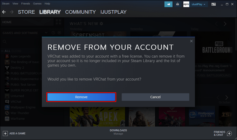 How To Remove Or Hide A Game From Steam Steam10 