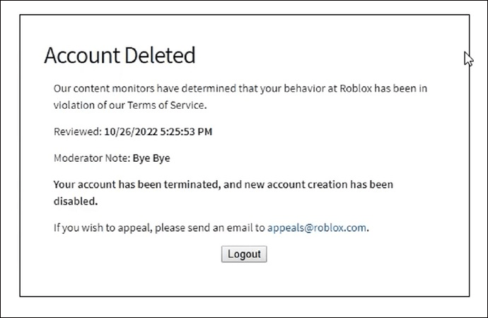 How To View Banned Accounts In Roblox 27 1 
