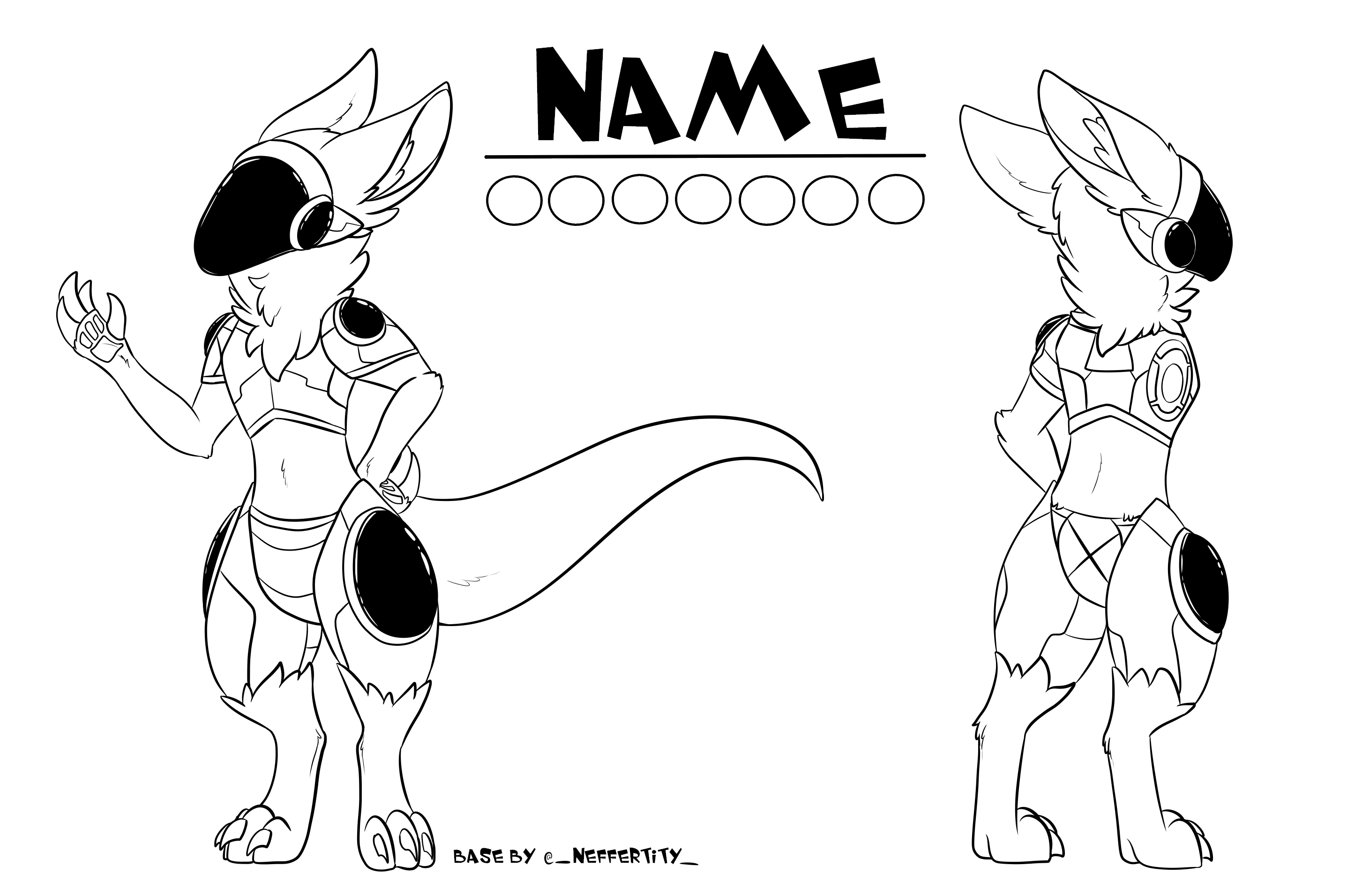 The best 25 free to use furry drawing base