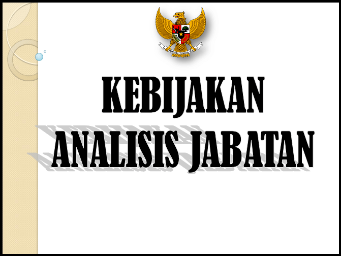 Makalah Analisis Jabatan 