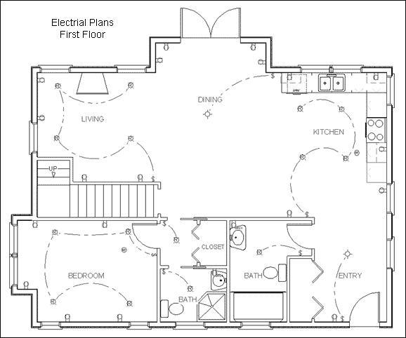 Beginner Simple House Wiring Diagram