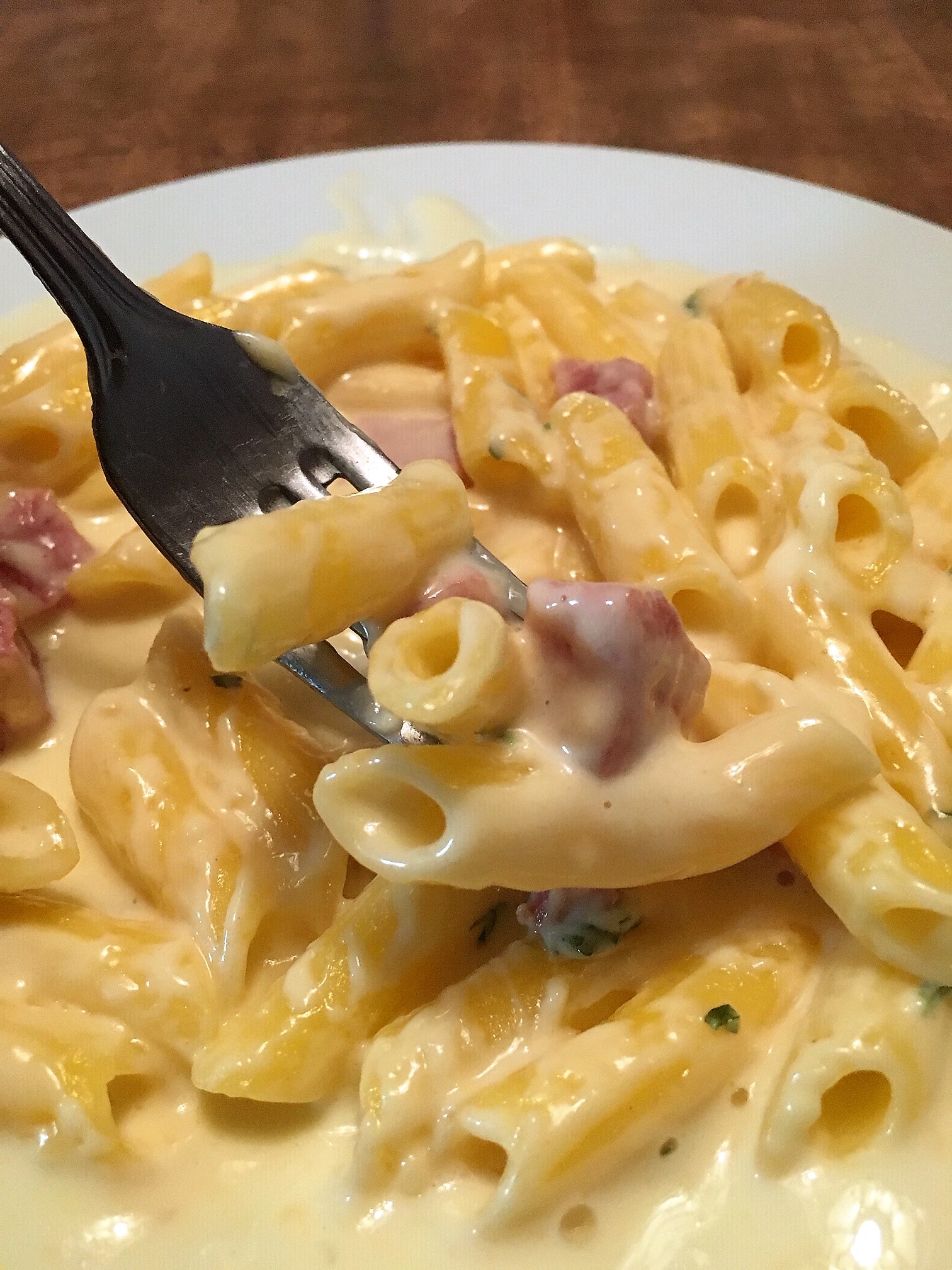 pics Baked Macaroni And Cheese With Ham http www cindysrecipesandwritings com turkey ham mac cheese