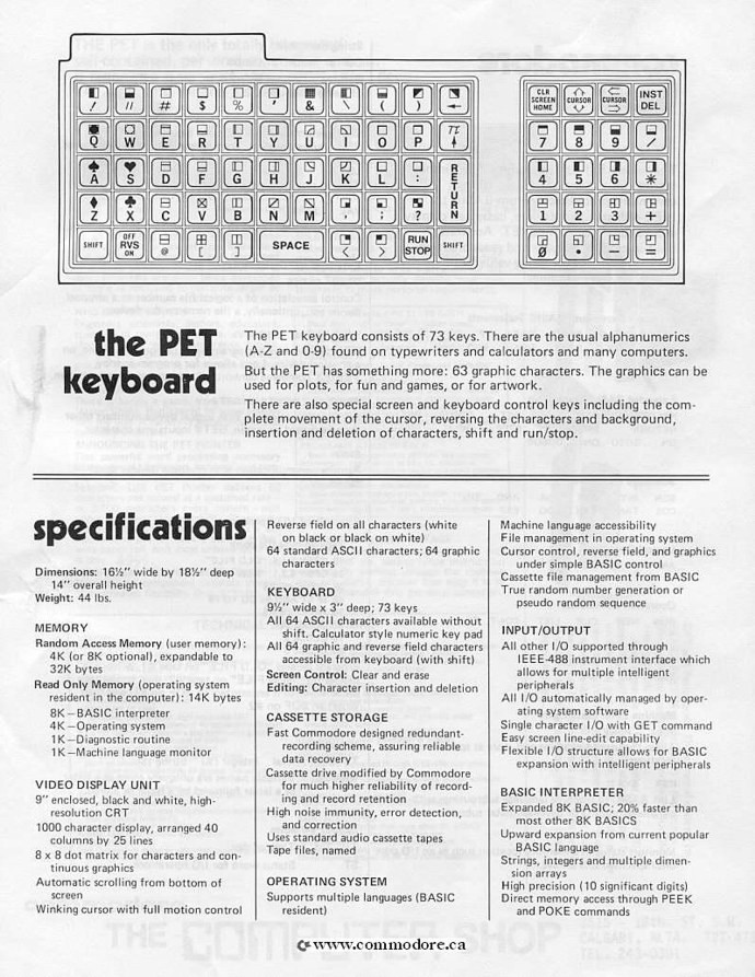 The Oldest Commodore Pet Brochure Commodore Computers C64 Vic20 Pet - Gradient Illustrations - Modern Ultra HD Collection