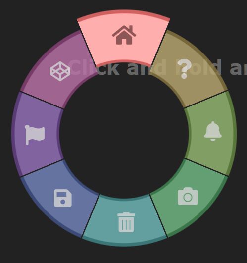 Vanilla Javascript Wheel Menu Jswheel Css Script - Mountain Background Collection - HD Quality