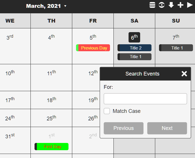 Insert A Basic Calendar Ui Into Your Webpage Calendar Js Css Script - Abstract Photos - Elegant High Resolution Collection