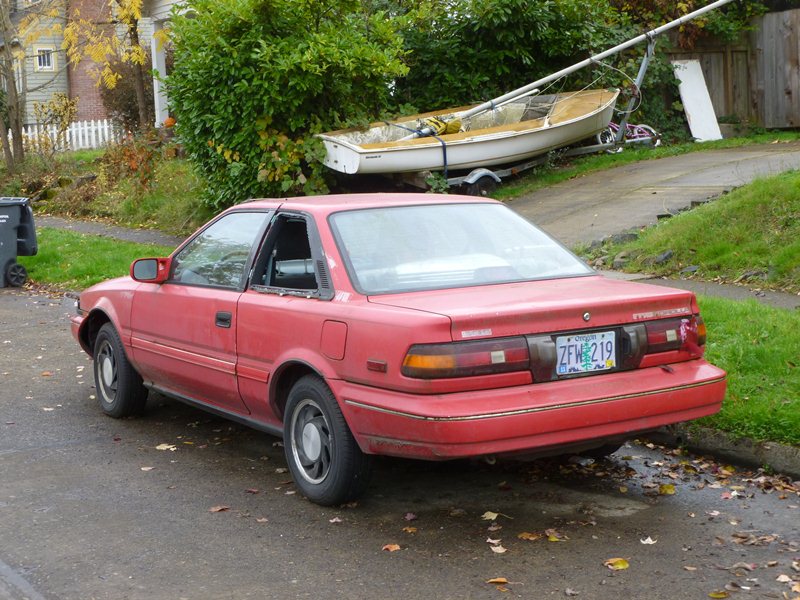 Coal: 1989 toyota corolla sr5–flying by you