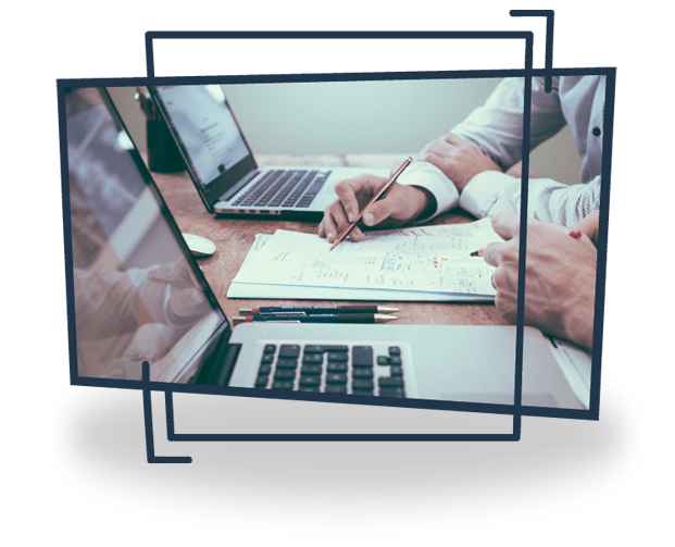 Full Stack Development Services Solutions Unisoftwares - High Resolution Geometric Illustrations for Desktop