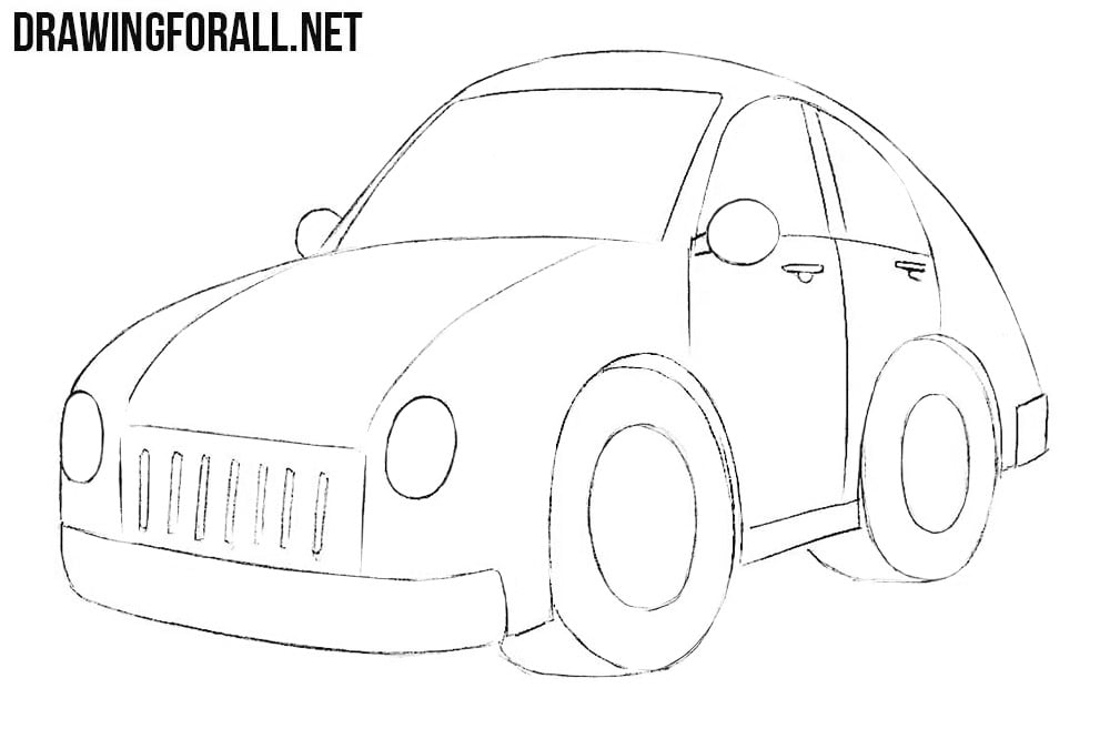 pix Easycartoon Car drawingforall net