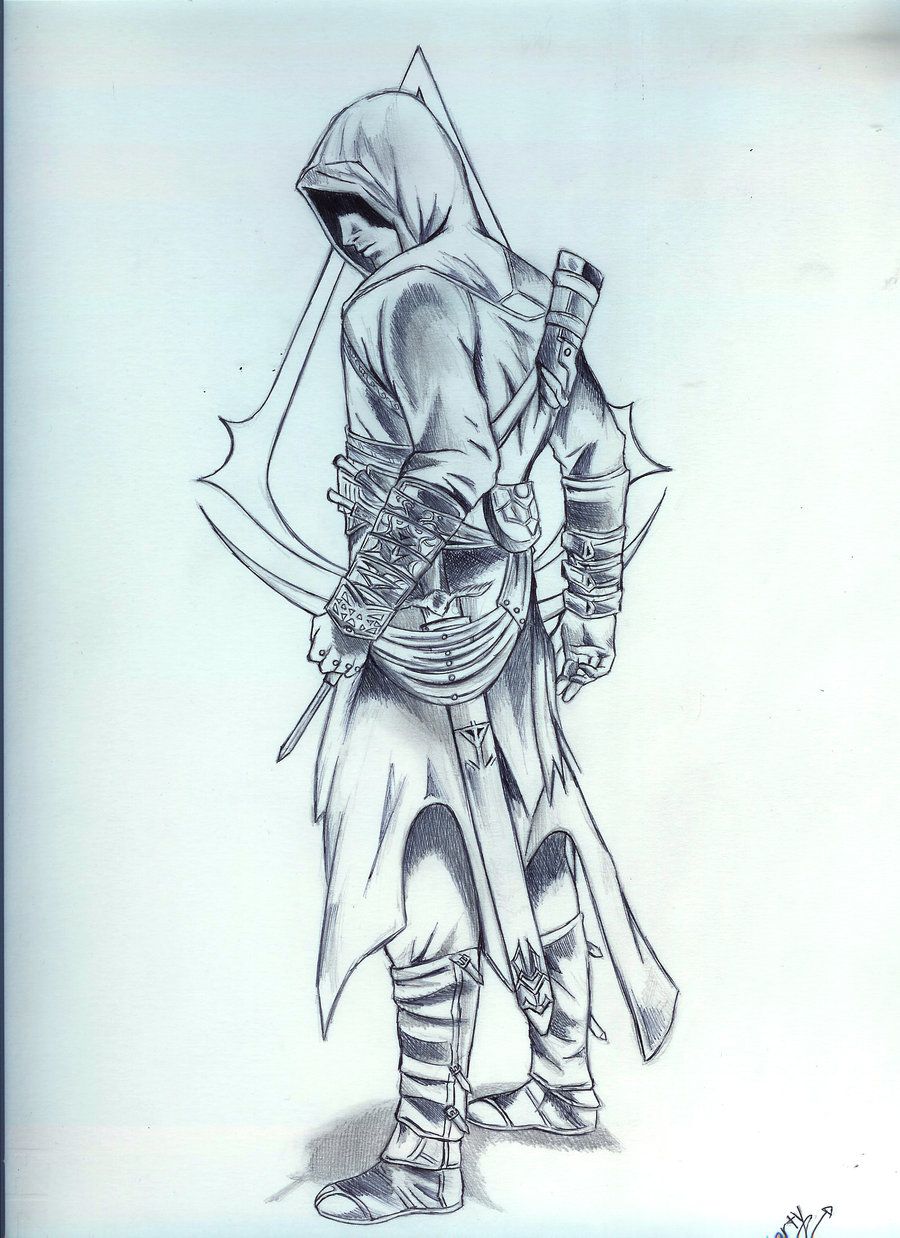 photo Assassin's Creed Drawing Pencil drawing skill