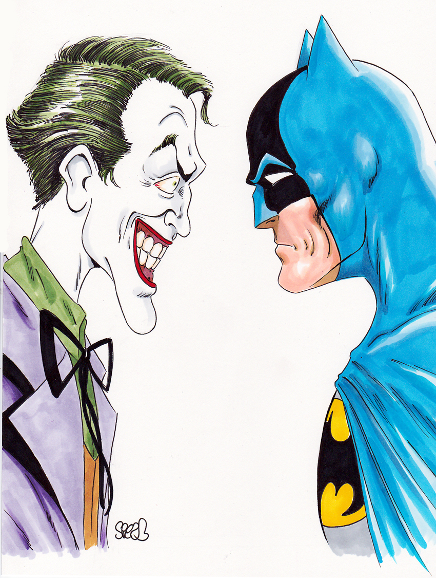 images Easy Batman Vs Joker Drawings drawing skill