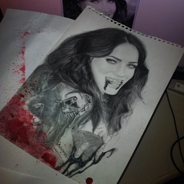 pics Creepy Beginner Goth Drawings Easy realistic goth girl drawing
