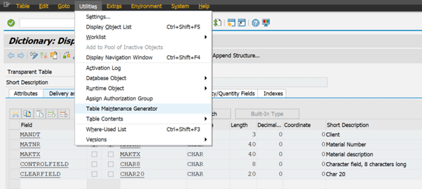 Table Maintenance Generator Events Create Update And Delete - Space Designs - Artistic Mobile Collection