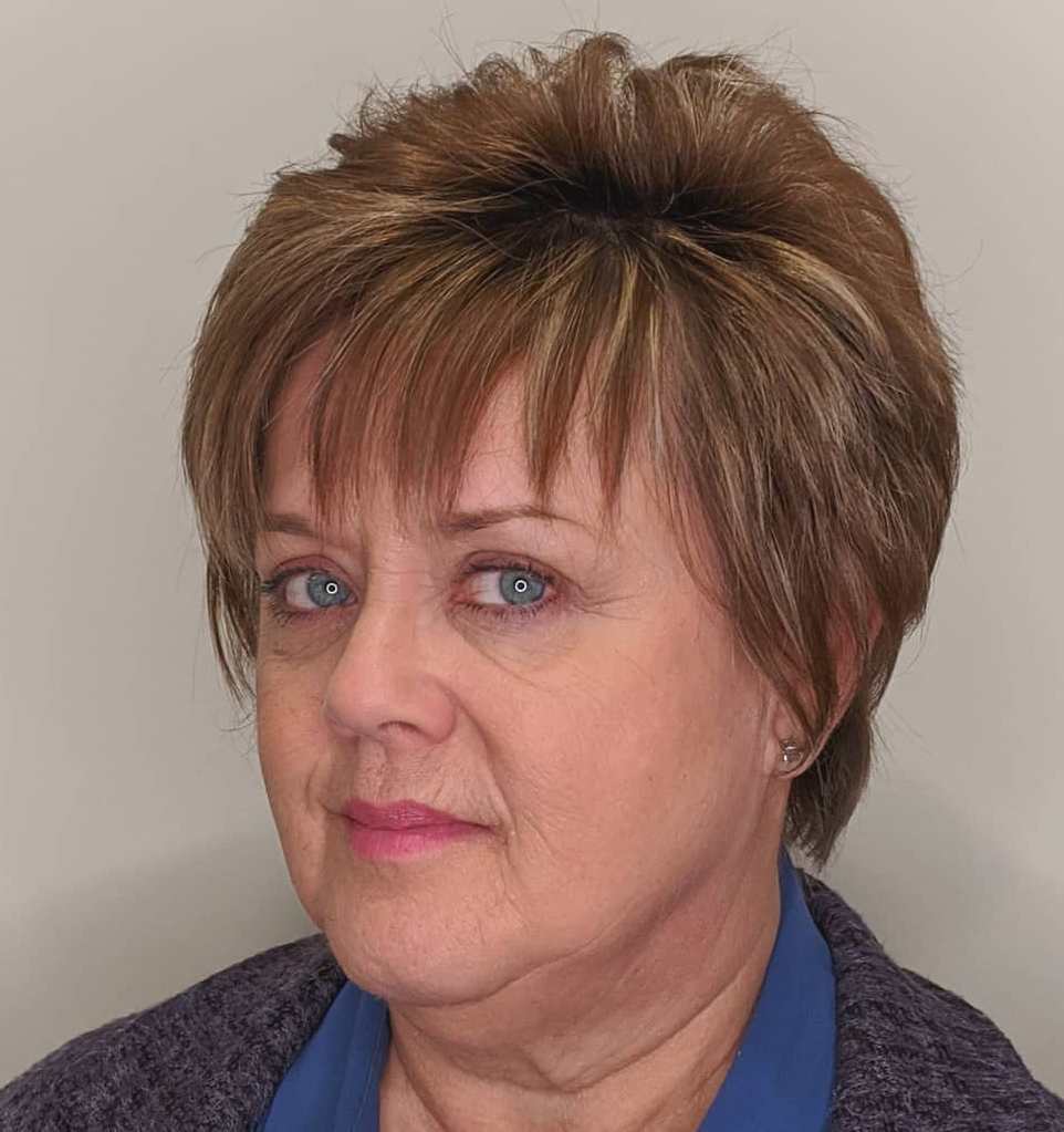 photo Layered Bob Short Hair Cuts For Women Over 60 short haircuts for women over 60